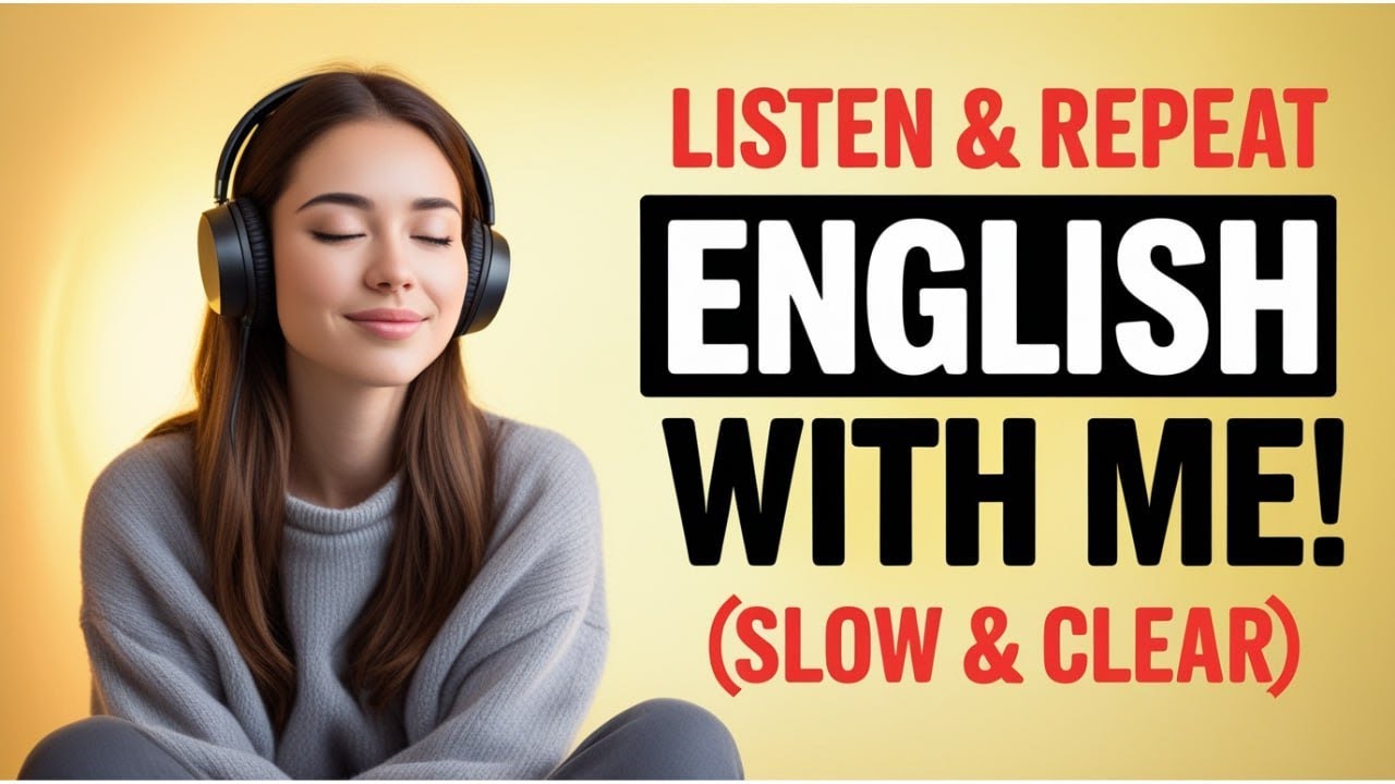 Improve Your English Speaking Fluency With Me | Daily English Listening ...