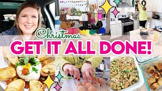 🌟 Weekend Prep - Let's get it done before Christmas! 🎄Meal prep, cook, clean with me