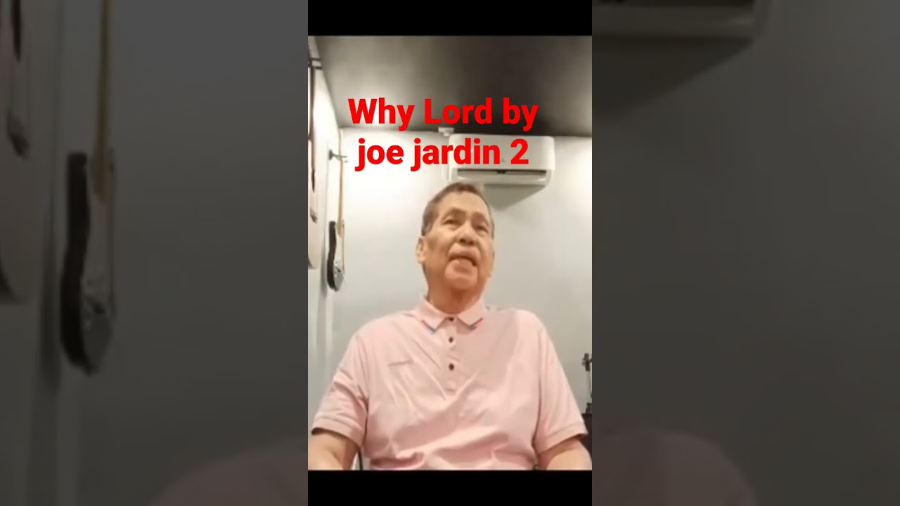 why Lord by joe jardin