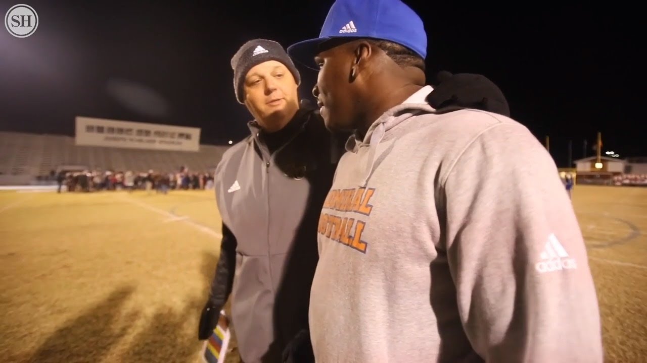 George Co. head coach congratulates Gulfport head coach's first playoff ...