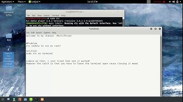unable to run vlc as root on Kali Linux!