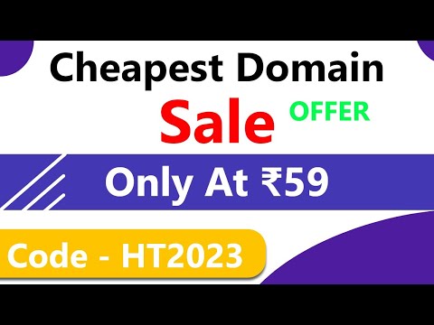 Cheap Domain Buy In India ☺️|| Get 50% Off All Plans