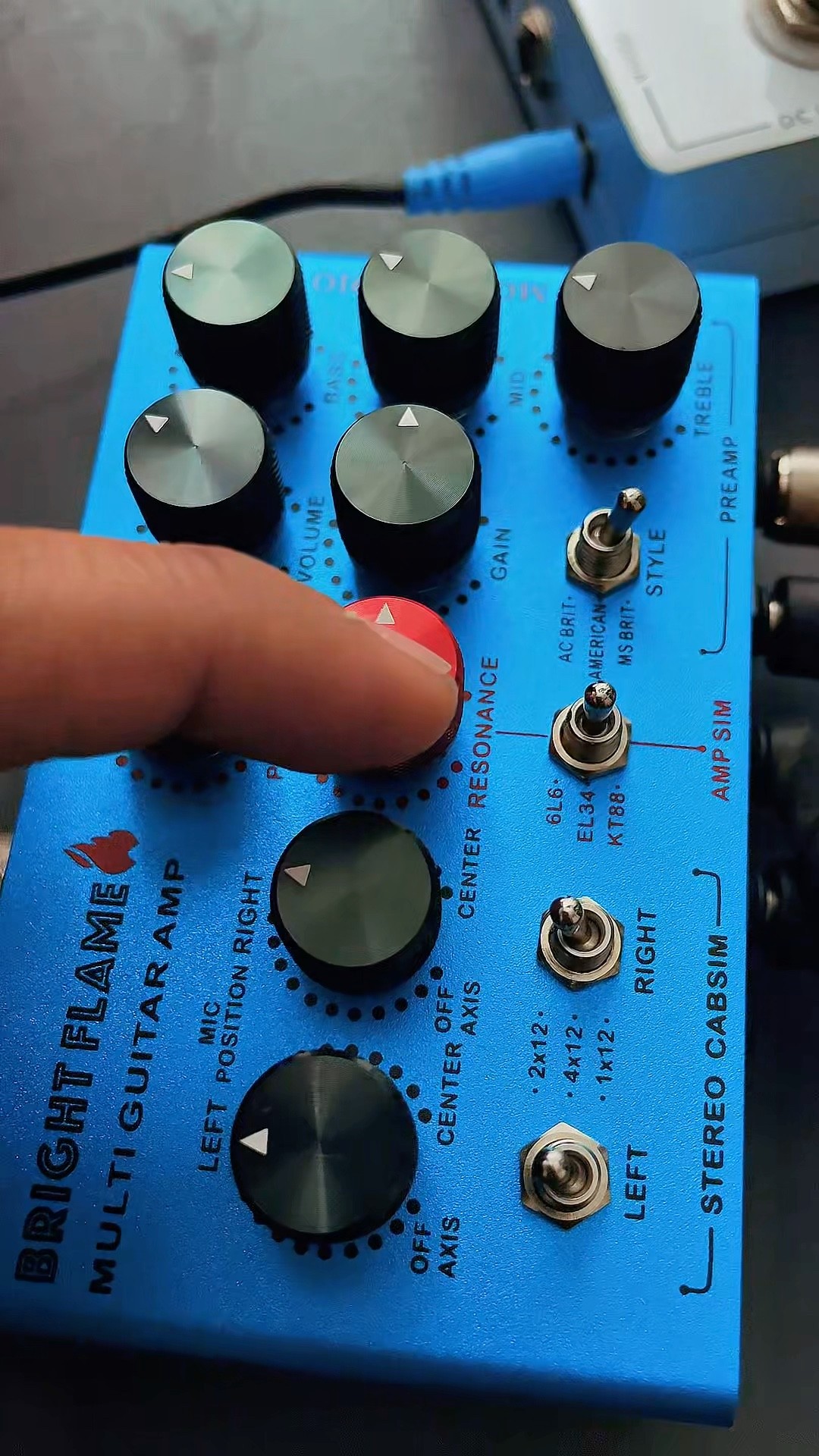 Bright Flame MOSKY | Amp Simulation Pedal (Vox, Fender, Marshall