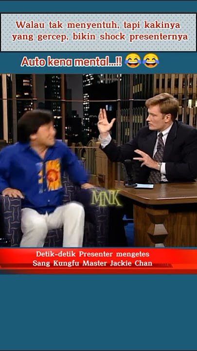 Jackie Chan di tes oleh presenter || auto bikin shock #shorts  #jackiechan #master #mommieNK