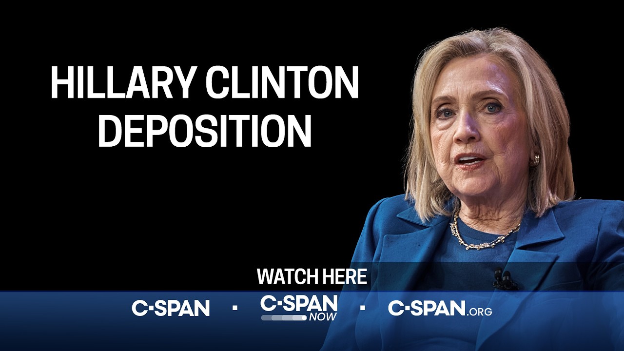Hillary Clinton Deposition on Epstein Probe