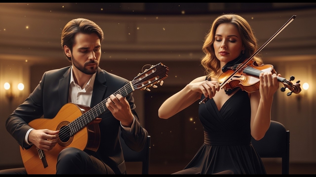 Spanish-Style Guitar & Violin | Romantic Instrumental Music for Relaxation, Focus & Calm