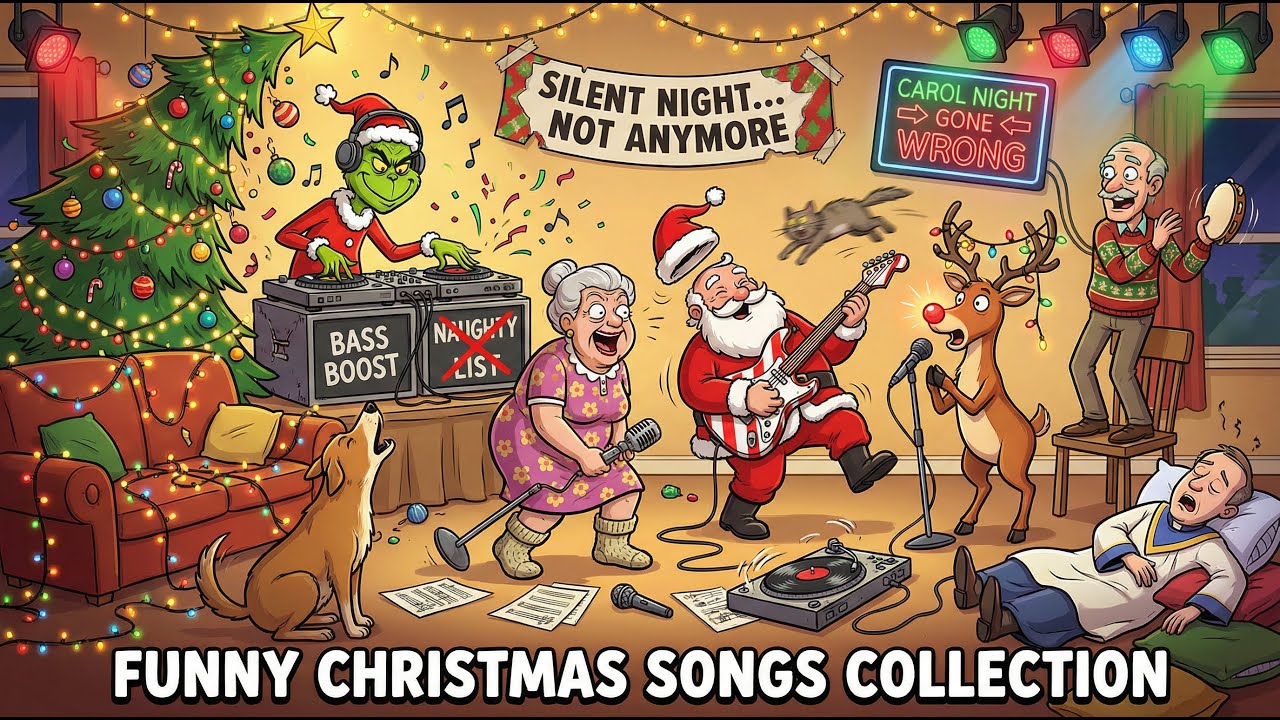 AI Melodies Best Funny Christmas Songs Collection | Christmas Music Playlist 🎄🎅🎶