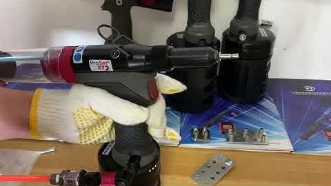 POP&AVDEL blind rivet tool ProSet XT2,  4.8mm sst monobolt,widely used in medical machinery industry