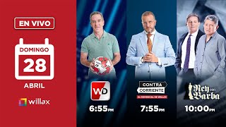 Willax en vivo - WILLAX DEPORTES - CONTRACORRIENTE - REY CON BARBA - 28/04/2024 | Willax