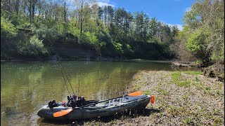 AMAZING Kayak/Wade Fishing on Illinois' MOST Scenic River ft.@RivermanTV- by Engineering Hooksets 2,407 views 10 months ago 32 minutes