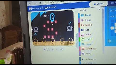 compass created by microbit