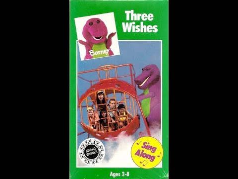 Barney: Three Wishes 1992 VHS