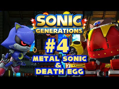 SONIC GENERATIONS #03 🔵 Gameplay - METAL SONIC, DEATH EGG ROBOT and  opening the first Portal 