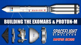 How To Build Proton-M Rocket With ExoMars Rover in Spaceflight Simulator 1.5.2