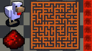 Recursive Division Redstone Maze Generator