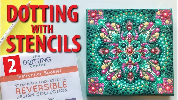 How to paint Dot Mandalas using stencils - Part 1 of 3 - YouTube how-to-paint-dot-mandalas-using-stencils-part-1-of-3-youtube