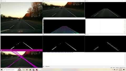 ENME435 HW4 | Lane Line Detection with OpenCV and Python