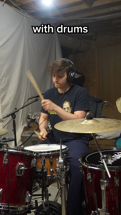 songs with drums vs without drums