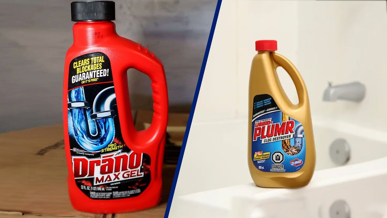 Liquid Plumr Vs Drano Which Drain