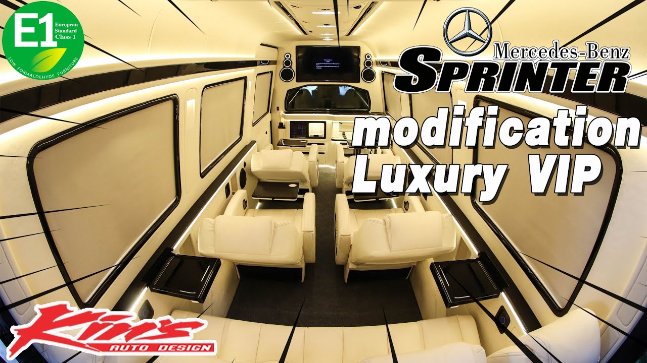 Mercedes Benz new Sprinter modification Luxury vip. By.... Kin’s. Auto ...