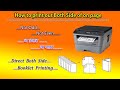 How to Booklet Print out both side on page?/ Booklet printing kaise kare
