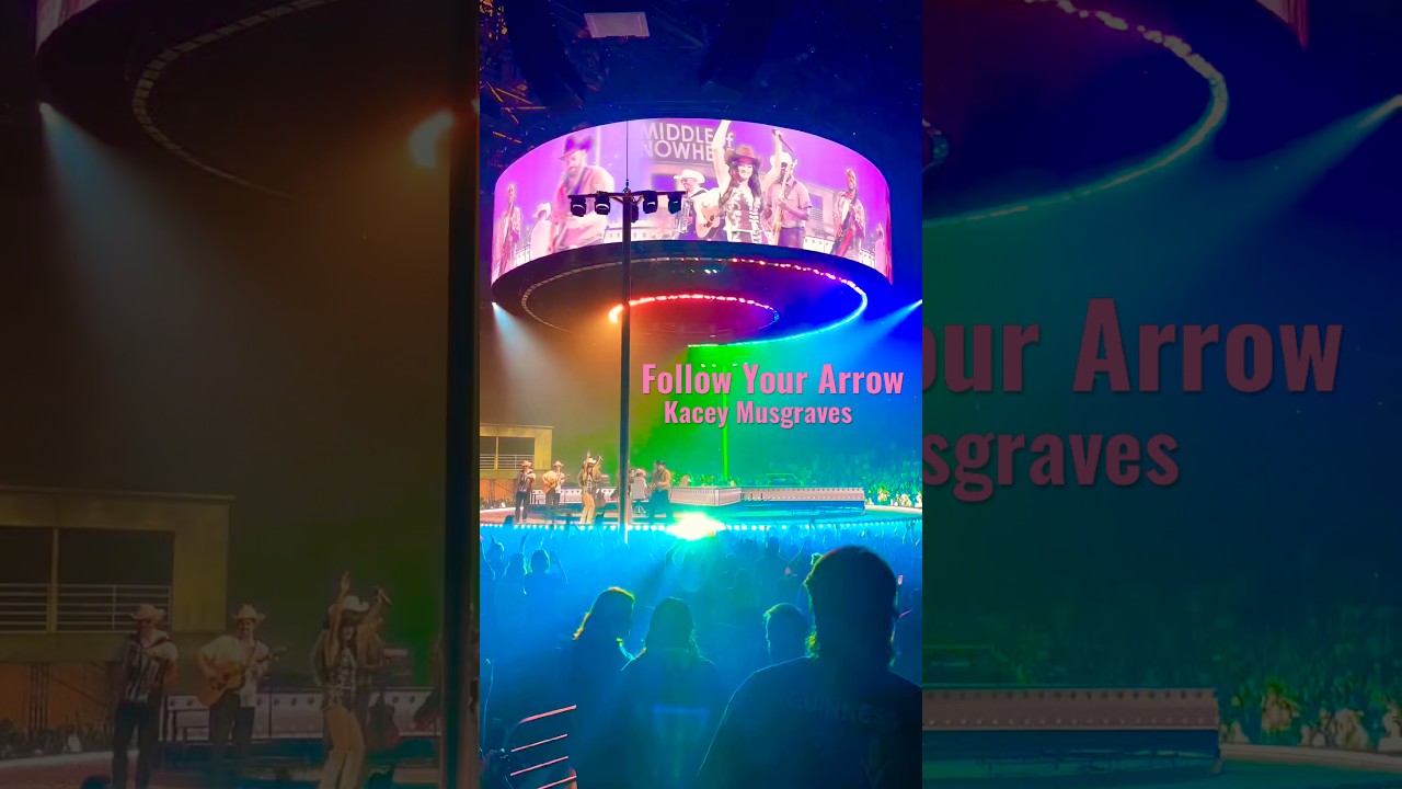Mira Follow Your Arrow (Tour Ending) - Kacey Musgraves Middle of Nowhere Tour LA Night 1 #kaceymusgraves en YouTube Mira Follow Your Arrow (Tour Ending) - Kacey Musgraves Middle of Nowhere Tour LA Night 1 #kaceymusgraves en YouTube