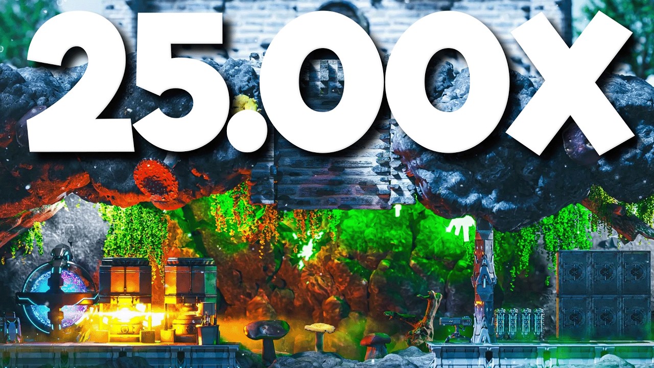 We Spent 14 Days Surviving On An ARK 25X And This Is What Happened