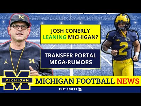 Michigan Football News: Harbaugh Makes Hire, Josh Conerly Leaning Michigan, Transfer Portal Rumors