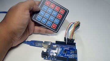 Arduino uno - Belajar Menggunakan Keypad 4x4 [Bahasa indonesia]