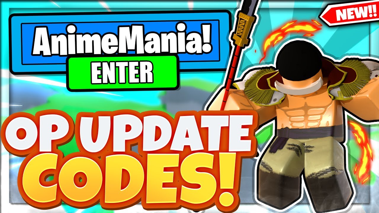 Roblox* Anime Mania Codes 2022  New Working Secret Codes 