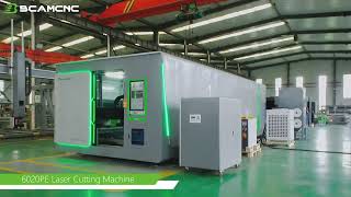 Bcam Laser Cutting Machine 6020Pe 12Kw 35Mm20Mm Carbon Steel Cutting42Mm Aluminum Plate Cutting