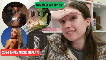 MY 2024 APPLE MUSIC REPLAY! | loghandliv