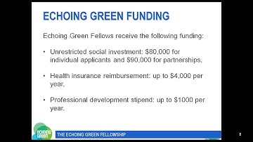 Echoing Fellowship Informational Video