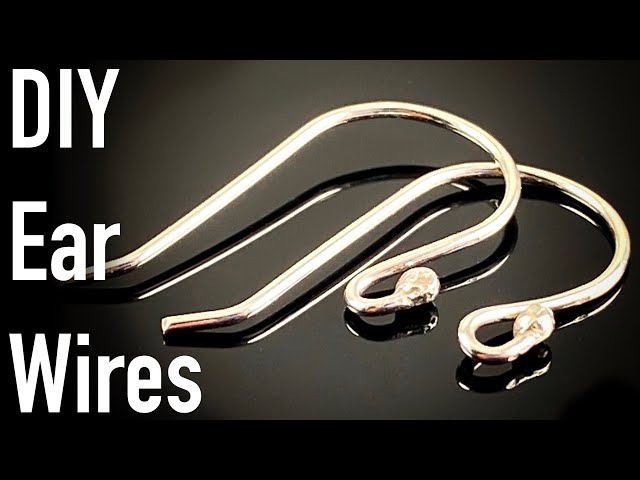 How to Make Perfect Earwires with a neat trick- Make 2 at a time 