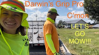 NEW DARWIN'S GRIP PRO & ACCESSORIES!#darwinsgrip #lawncare #mowing #lawn #weedeater #cubcadet#grass