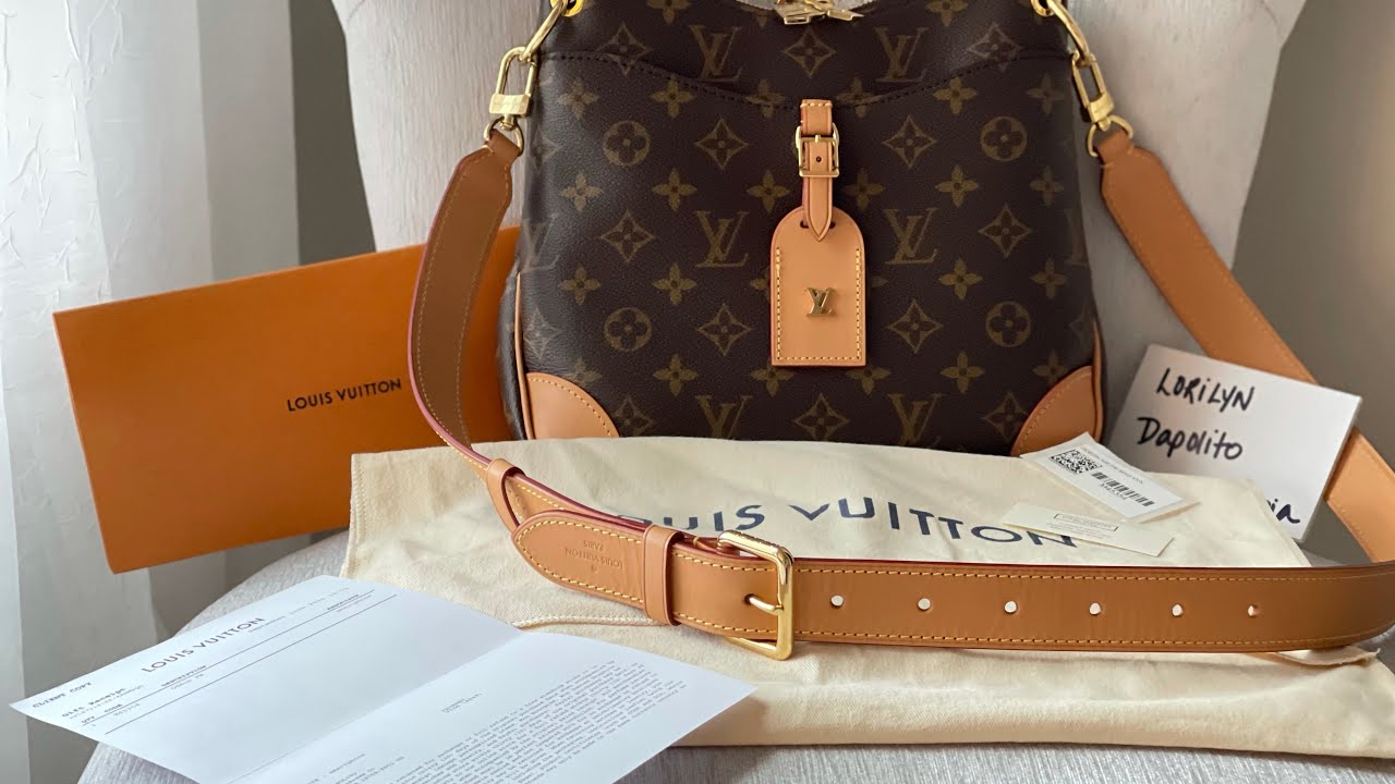 Louis Vuitton Odeon Monogram MM REVIEW- What fits inside? Mod shots 