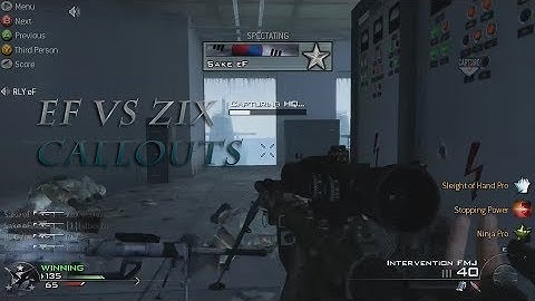 eF vs Zix | Callouts | HQ Subase (250-185)