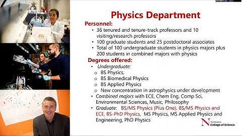 Meet the Department: Physics