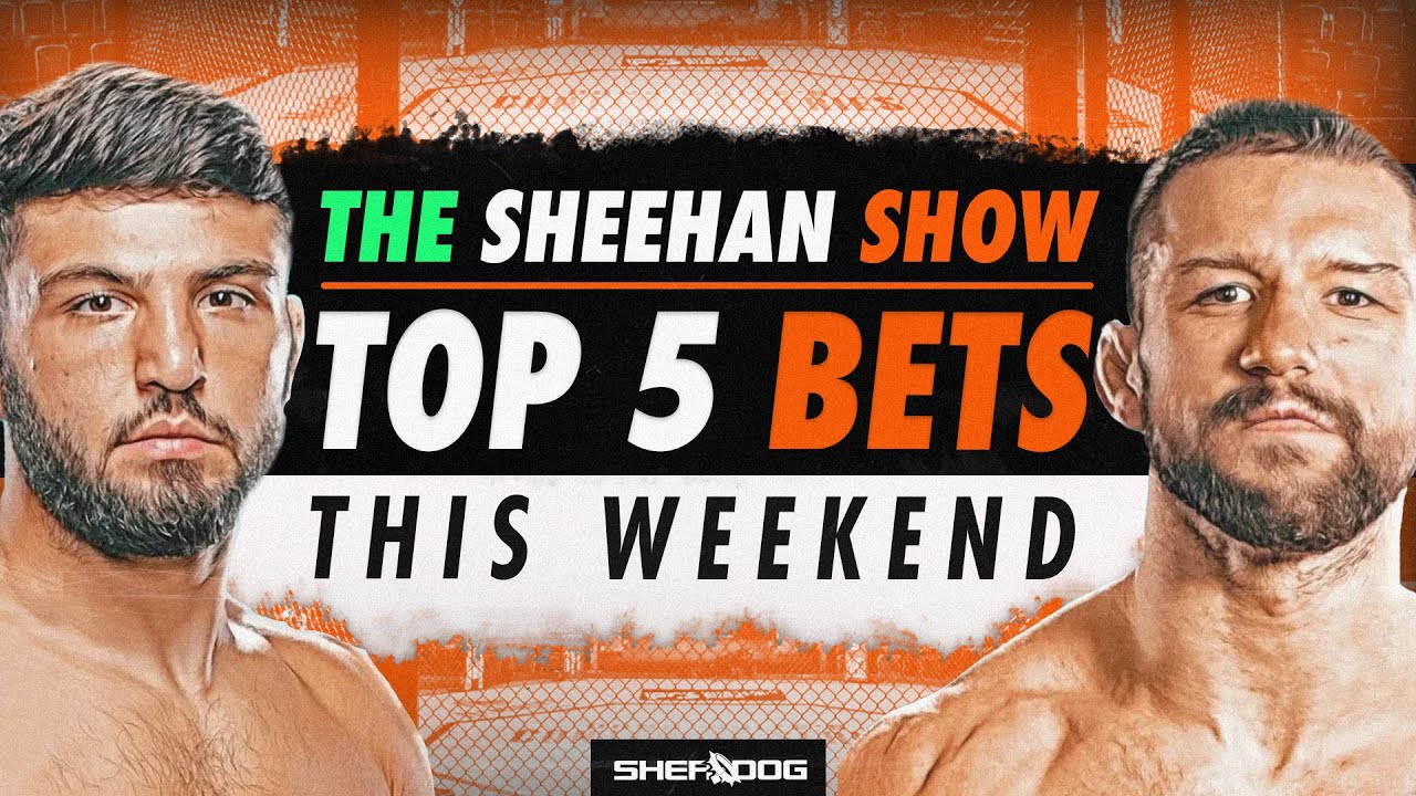 TOP 5 BETS - UFC Vegas 57, PFL 5, Bellator 282, Cage Warriors 140 (The Sheehan Show)