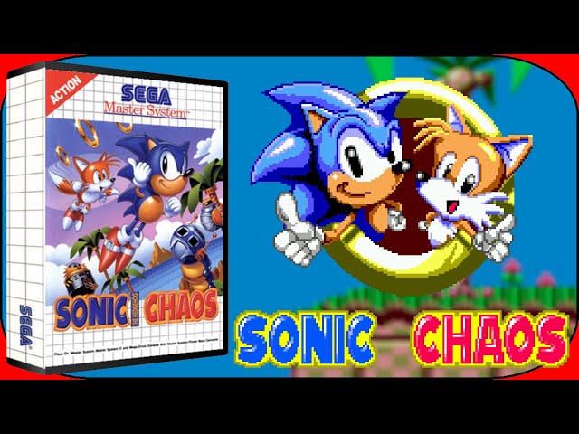 SONIC CHAOS (Master System) - Le Test ! 