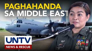 AFP at DND, handa sa repatriation ng mga Pilipino sa Middle East kung lumala ang kaguluhan