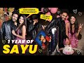 1 YEAR OF SAYU | SURPRISE VLOG FEAT. @Ayush Yadav | SALONI MITTAL