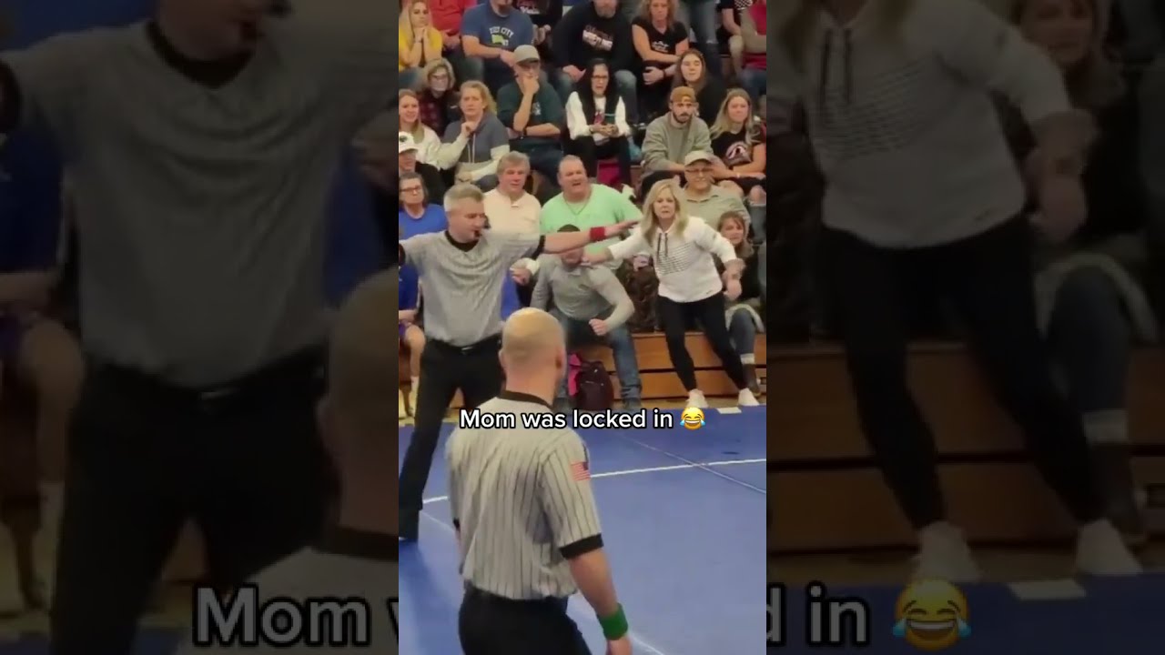 This Mom Was Super Invested In Her Son S Wrestling Match Via Yogibearx Shorts