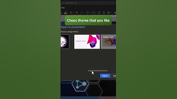 Convert MS WORD to PowerPoint presentation with One Click 🤯🤯🤯 | #shorts