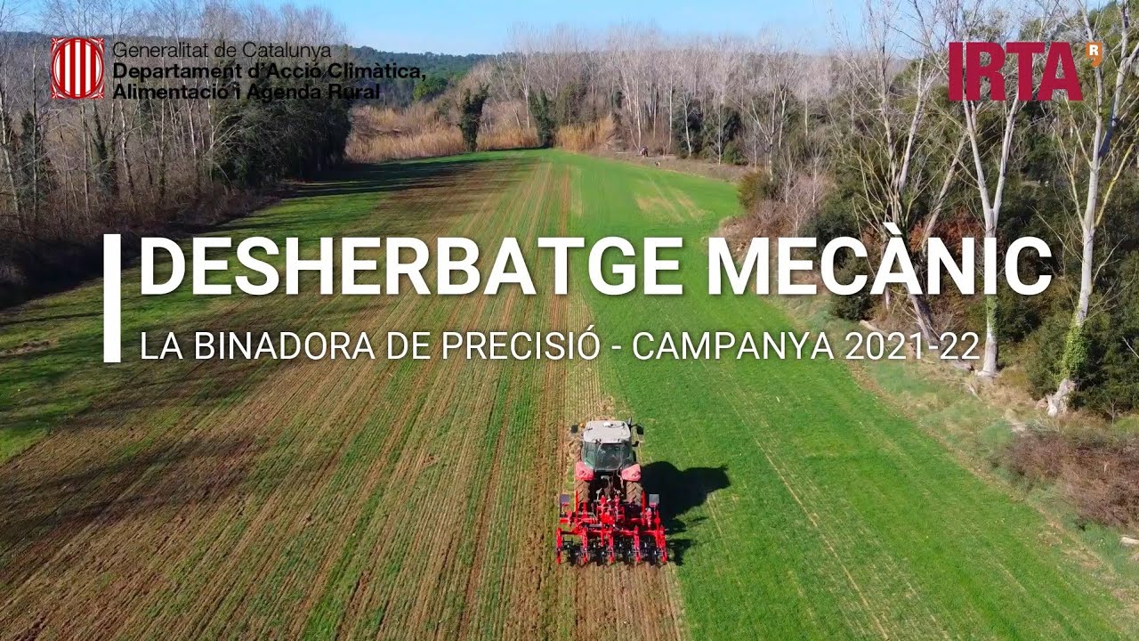 Desherbatge Mecànic: La binadora de precisió.
