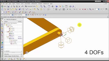 NX: Motion Simulation | Inline and Inplane Joint