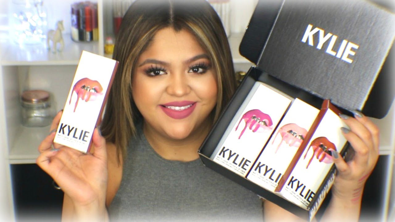 Kylie Lip Kit Review And Swatch Koko K Posie K Candy K Dolce K Youtube