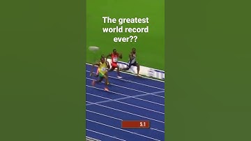 Thumbnail of The greatest 100m sprinter ever? 100m World Record 9.58s - Usain Bolt