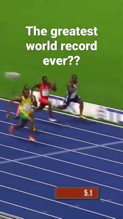 The greatest 100m sprinter ever? 100m World Record 9.58s - Usain Bolt