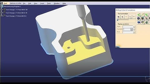 Open Pocket Operation in Prismatic Machining using CATIA V5 - Part 3 of 4
